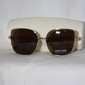 Anne Klein Metal Braided Sunglasses #1786